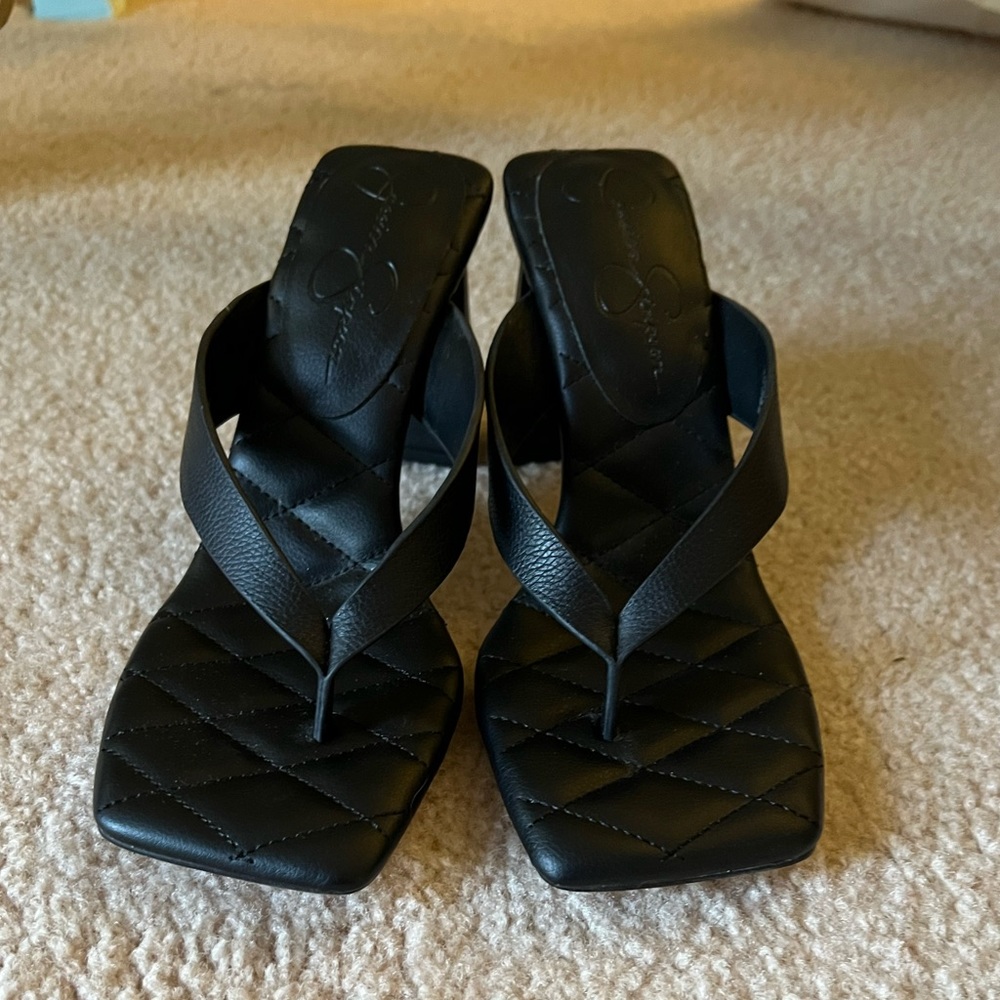 Jessica Simpson block heels